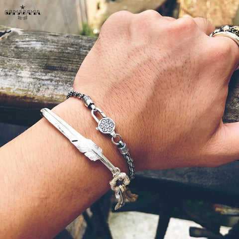 Buddhist Six-Word Bracelet
