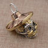 Mexican Sugar Skull Pendant