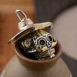 Mexican Sugar Skull Pendant